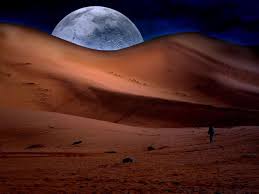 algeria the sahara good night moon algeria skyscape