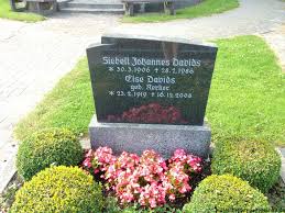 Grab von Siebelt Johannes Davids (30.03.1906-28.02.1986), Friedhof ...