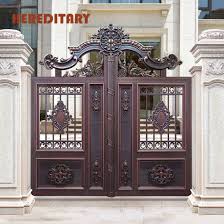 This modern neoclassical villa interior design is closing the gap between classical and contemporary styles to add timeless elegance, warmth, and personality to this tastefully decorated home. Corner House Gate Design