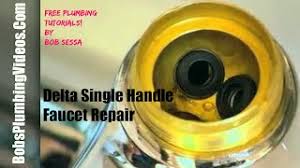 Faucet replacement parts information for many models, including discontinued models, can be found through customer support section of the site. Delta Faucet Repair Single Handle Youtube