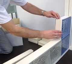 Le comme un moment, les vanitéscocher la salle de bain mr bricolage catalogue surface du choix. Kits De Montage Pour Briques De Verre En Interieur Et Exterieur Verrelab