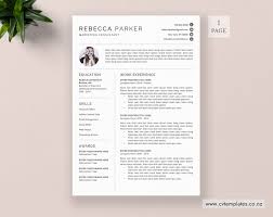 Maybe you would like to learn more about one of these? Cv Template For Word Minimalist Curriculum Vitae Professional Cv Template Cover Letter Best Resume Graduate Resume Student Resume Instant Download Rebecca Cv Template Cvtemplates Co Nz