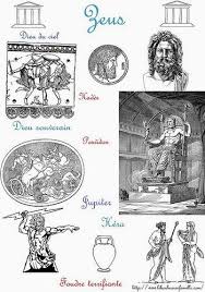 La Grece Avec Trois Dieux Des Freres Zeus Poseidon Et Hades Dieux Grecs Dieux Et Deesses Grecs Mythologie Grecque