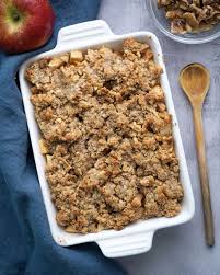 Apple Crumble Recipe With Oats Vegan Recipe Apple Crumble Recipe Crumble Recipe Apple Crumble