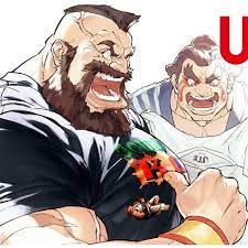 Promotional Artwork Of Zangief E Honda For The Recently Announced Street Fighter X Uniqlo Ut Collaboration Officia Street Fighter Fighter Artwork