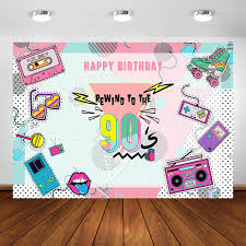 You are in the right spot! Huayi 8x6ft 90s Themed Party Backdrop For Hip Hop Rock Music Dance Disco Colorful 90s Adult House Birthday Party Event Banner Decorations Photo Background Photocall Studio Booth Shoot Props W 2188 Lighting