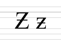 Z with stroke - Wikipedia