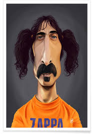 Listen to frank zappa | soundcloud is an audio platform that lets you listen to what you love and share the sounds you stream tracks and playlists from frank zappa on your desktop or mobile device. Frank Zappa Caricature Poster Juniqe