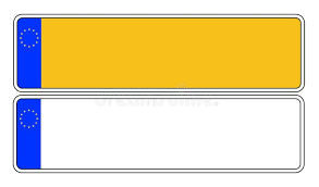 Free receipt template bill template invoice template word templates printable free letter templates invoice format printables budget template rental agreement templates. Blank Car Number Plate Stock Illustrations 78 Blank Car Number Plate Stock Illustrations Vectors Clipart Dreamstime