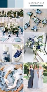 Therefore, in 2021, blue wedding flowers should still be considered for bouquets and arrangements. Shades Of Blue Wedding Colour Theme Something Blue Wedding Ideas