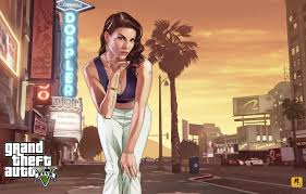 Select one of the following categories to start browsing the latest gta 5 pc mods: Wallpaper Look Girl The City Street Center Art Gta Los Santos Grand Theft Auto 5 Images For Desktop Section Igry Download
