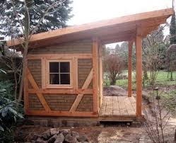 Garden House Timbered Unfurnished Shed Homes Outdoor Sheds Sauna Design