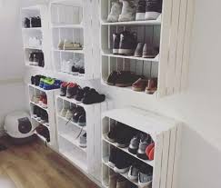 2x Hohe Holzkiste Regal Obstkiste Weinkiste Apfelkisten Weiss Schuhschrank Holzkisten Regal Schuhschrank Selber Bauen Apfelkisten
