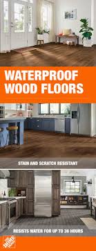 Enrich And Protect Your Home With Waterproof Hardwood Floors From The Home Depot These Hydropel Floors By Bruce Are Not Only Durable But T Flooring Home Remodeling Home