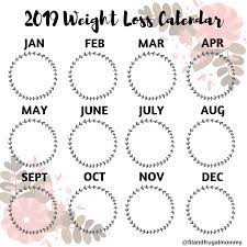 Download this free fitness & weight loss calendar! Weight Loss Tracker Template Instagram Weightlosslook