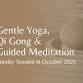 Gentle Yoga, Qi Gong and Guided Meditation event image