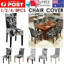 Stretch embossed floral dining chair slipcovers set of 2. Slip Covers 1 2 6x Spandex Dining Room Chair Seat Cover Removable Slipcover Chair Protector Home Furniture Diy