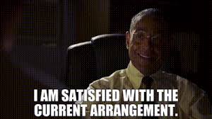 YARN | I am satisfied with the current arrangement. | Better Call Saul  (2015) - S04E09 Wiedersehen | Video clips by quotes | 64a70331 | 紗