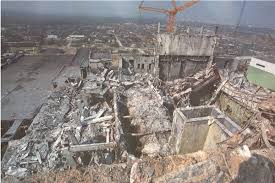 The explosion at chernobyl brought up radioactive substances to the altitude of 1.5 kilometer in the air. Growing Up With Chernobyl American Scientist