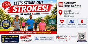 Stomp out Strokes 3k walk/run
