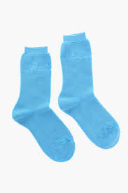 Jacquemus LES CHAUSSETTES Terry Socks with Ton-sur-ton Logo men