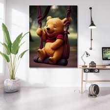 ursuletul winnie tablou pentru copii – The Print Studio