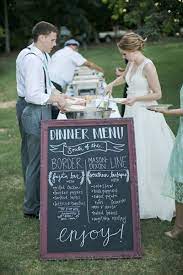 Chalkboard Dinner Menu Caroline Joy Wedding Southern Wedding Food Southern Weddings Magazine Buffet Wedding Reception