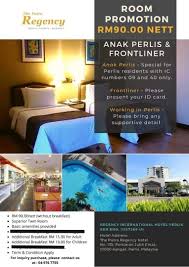 From all the 4 star hotels in perlis, the putra regency hotel is very much popular among the tourists. The Putra Regency Hotel Home Facebook