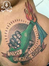 Molotov cocktail tattoos are indeed more about punk philosophy than real urban guerilla. Pin On Tami Rose