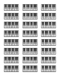 Blank Piano Keyboard Worksheets Piano Worksheets Piano Chords Chart Learn Piano