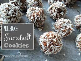No Bake Christmas Cookies The Frugal Farm Wife Christmas Baking Cookies Snowball Cookie Recipe Snowball Cookies