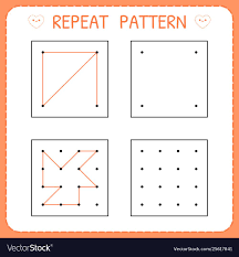 Repeat Pattern Worksheet For Kindergarten And Preschool Educational Games For P In 2020 Pattern Worksheet Pattern Worksheets For Kindergarten Kindergarten Worksheets