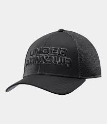 Men S Ua Training Mesh Stretch Fit Cap Under Armour Us Fitted Caps Cap Under Armour