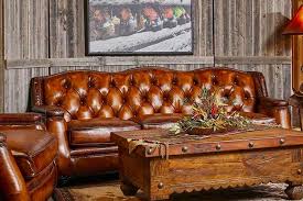 Find a reclining brown leather sofa, a loveseat brown leather sofa and others at macy's. Western Leather Sofas Elegant Sofas Hat Creek Interiors