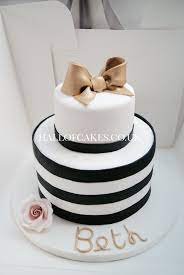 Black And White Stripe Cake By Hall Of Cakes London 21st Birthday Cakes Luxury Wedding Cake Cake