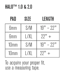 Unequal Halo Size Chart Jpg