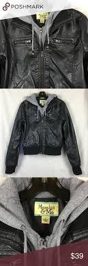 Maralyn Me Vegan Leather Bomber Jacket Junior L Bomber Jacket Vegan Leather Clothes Design