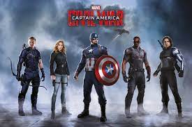Wojna bohaterów (edycja limitowana iron man) (dvd). Plakat Obraz Kapitan Ameryka Wojna Bohaterow Team Captain America Kup Na Posters Pl