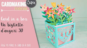 For more crafting inspiration, techniques, prizes, and chat visit. How To Make A Card In A Box Video Sizzix Blog