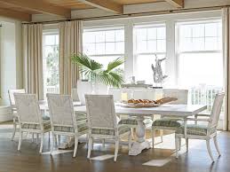 These are high end, well made, cushions that will obviously last for years without replacement. Tommy Bahama Ocean Breeze 88 132 Wide Rectangular Dining Table With Extension To010570877c