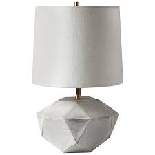 Sottae modern small ceramic table lamp, white irregular geometric bedside desk lamp for living room bedrooms , nightstand lamps with white fabric shade 4.6 out of 5 stars 944 $30.99 $ 30. Small Ceramic Lamps 42 For Sale On 1stdibs