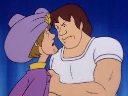 Scrappy doo grows muscles and transforms i do not own any of this video or copyright. Scooby Doo And Scrappy Doo From Bad To Curse Misfortune Teller Vild Vest Vampire Tv Episode 1982 Imdb