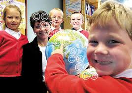 39921396-Teacher Linda Durrell, of Ysgol y Parc, Denbigh is leaving for a  trip to Uganda