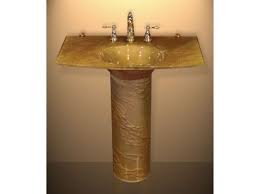 pedestal glass sinks cbd glass