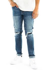 Kancan Jeans Ripped Slim Fit Jeans For Men In Light Wash Mens Jeans Jeans Outfit Men Ripped Jeans Men