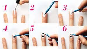 Finish this step by creating a fishtail pattern over the stripe. 51 Easy Nail Designs And Ideas That You Can Do At Home