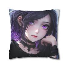 Purple Gothic Pillow