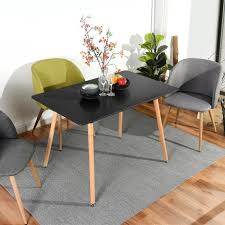 La cuisine design métisse, signée par le designer thibault desombre, propose un îlot central qui s'agrandit grâce à ses abattants qui peuvent se décorationcuisinegironde (33) la cuisine, avec son plan de travail dekton autour de l'evier et de la plaque de cuisson et la table en bois de 2,4m. H J Wedoo Scandinave Design Table A Manger Rectangulaire Table De Cuisine Avec Pieds En Depingle A Cheveux 120 80 Blanc 75 Cm Salle A Manger Meubles