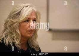 Tami Alexander, wife of former 49er Kermit Alexander, is seen during an  interview