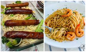 Spaghetti aglio olioapa tu ? Kalau Tak Ada Idea Nak Masak Boleh Masak Spaghetti Aglio Olio With Grilled Sausage Yang Sangat Mudah Ini Daily Makan